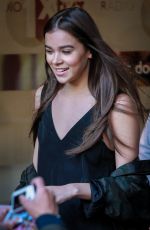 HAILEE STEINFELD at BBC Radio 1 in London 10/05/2016