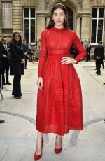 HAILEE STEINFELD at Valentino Fashion Show at Paris Fashion Week 10/02/2016