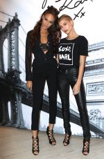 HAILEY BALDWIN and JOAN SMALLS at Karl Lagerfeld Paris x Elle Event in New York 10/18/2016