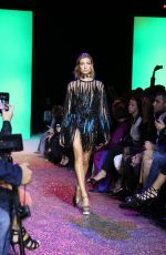 HAILEY BALDWIN at Elie Saab Fashion Show in Paris 10/01/2016