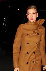 HAILEY BALDWIN Night Out in New York 10/25/2016