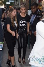 HAILEY BALDWIN Out and About in New York 10/19/2016