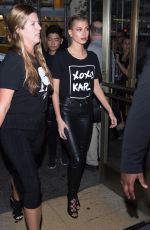 HAILEY BALDWIN Out and About in New York 10/19/2016