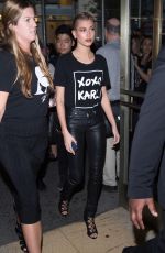 HAILEY BALDWIN Out and About in New York 10/19/2016