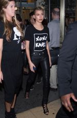 HAILEY BALDWIN Out and About in New York 10/19/2016