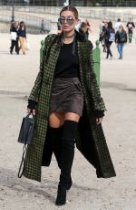 HAILEY BALDWIN Out and About in Paris 10/01/2016