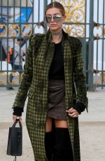 HAILEY BALDWIN Out and About in Paris 10/01/2016