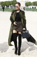 HAILEY BALDWIN Out and About in Paris 10/01/2016