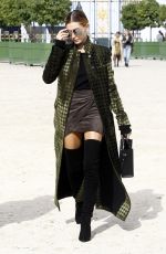 HAILEY BALDWIN Out and About in Paris 10/01/2016