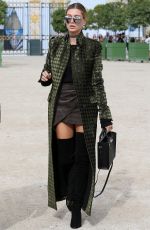 HAILEY BALDWIN Out and About in Paris 10/01/2016