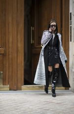 HAILEY BALDWIN Out and About in Paris 10/02/2016