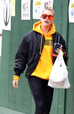HAILEY BALDWIN Out in New York 10/08/2016