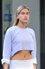 HAILEY BALDWIN Out in New York 10/20/2016