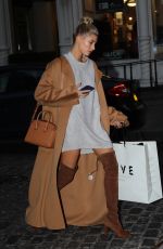 HAILEY BALDWIN Out Shopping at Curve in New York 10/23/2016