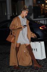 HAILEY BALDWIN Out Shopping at Curve in New York 10/23/2016