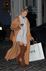 HAILEY BALDWIN Out Shopping at Curve in New York 10/23/2016