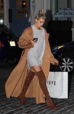 HAILEY BALDWIN Out Shopping at Curve in New York 10/23/2016