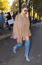 HAILEY BALDWIN Out Shopping in Paris 10/03/2016