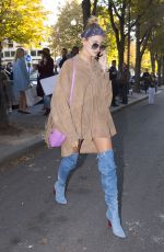 HAILEY BALDWIN Out Shopping in Paris 10/03/2016