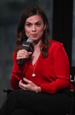 HAYLEY ATWELL at AOL Build Speaker Series in New York 10/02/2016