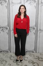 HAYLEY ATWELL at AOL Build Speaker Series in New York 10/02/2016