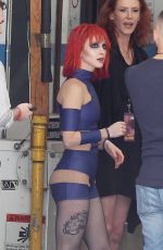 HAYLEY WILLIAMS on the Set of 