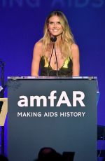 HEIDI KLUM at 2016 amfar Inspiration Gala at Milk Studios in Los Angeles 10/27/2016