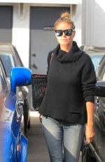 HEIDI KLUM Leaves Meche Salon in Beverly Hills 10/13/2016