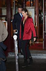 HEIDI KLUM Out and About in Paris 10/21/2016