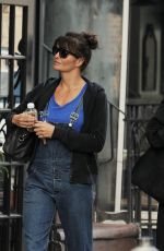 HELENA CHRISTENSEN Out and About in New York 10/13/2016