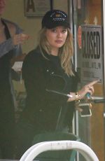 HILARY DUFF at Ed