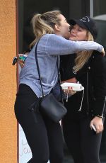 HILARY DUFF at Ed