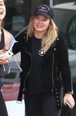 HILARY DUFF at Ed
