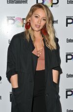 HILARY DUFF at Entertainment Weekly Popfest in Los Angeles 10/29/2016