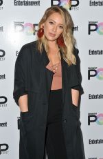 HILARY DUFF at Entertainment Weekly Popfest in Los Angeles 10/29/2016