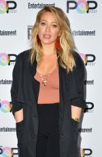 HILARY DUFF at Entertainment Weekly Popfest in Los Angeles 10/29/2016