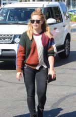 HILARY DUFF at Farmer