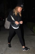 HILARY DUFF at Rise Nation in West Hollywood 10/14/2016