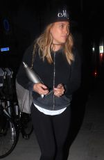 HILARY DUFF at Rise Nation in West Hollywood 10/14/2016