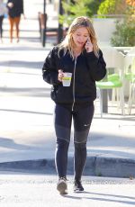 HILARY DUFF Out and About in Los Angeles 10/25/2016