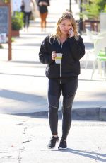 HILARY DUFF Out and About in Los Angeles 10/25/2016