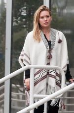 HILARY DUFF Out for Morning Coffee in Studio City 10/17/2016