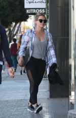 HILARY DUFF Out Shopping in Beverly Hills 10/20/2016