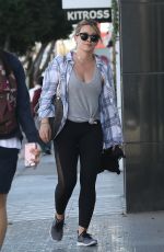 HILARY DUFF Out Shopping in Beverly Hills 10/20/2016