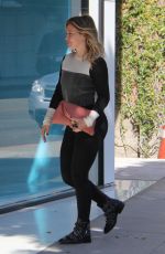 HILARY DUFF Out Shopping in Beverly Hills 10/26/2016