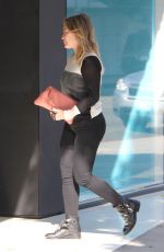 HILARY DUFF Out Shopping in Beverly Hills 10/26/2016