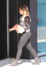 HILARY DUFF Out Shopping in Beverly Hills 10/26/2016