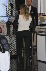 HILARY DUFF Out Shopping in Beverly Hills 10/26/2016