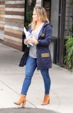 HILARY DUFF Out Shopping in Studio City 10/23/2016
