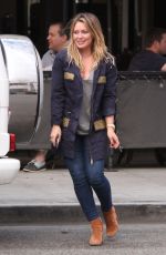 HILARY DUFF Out Shopping in Studio City 10/23/2016